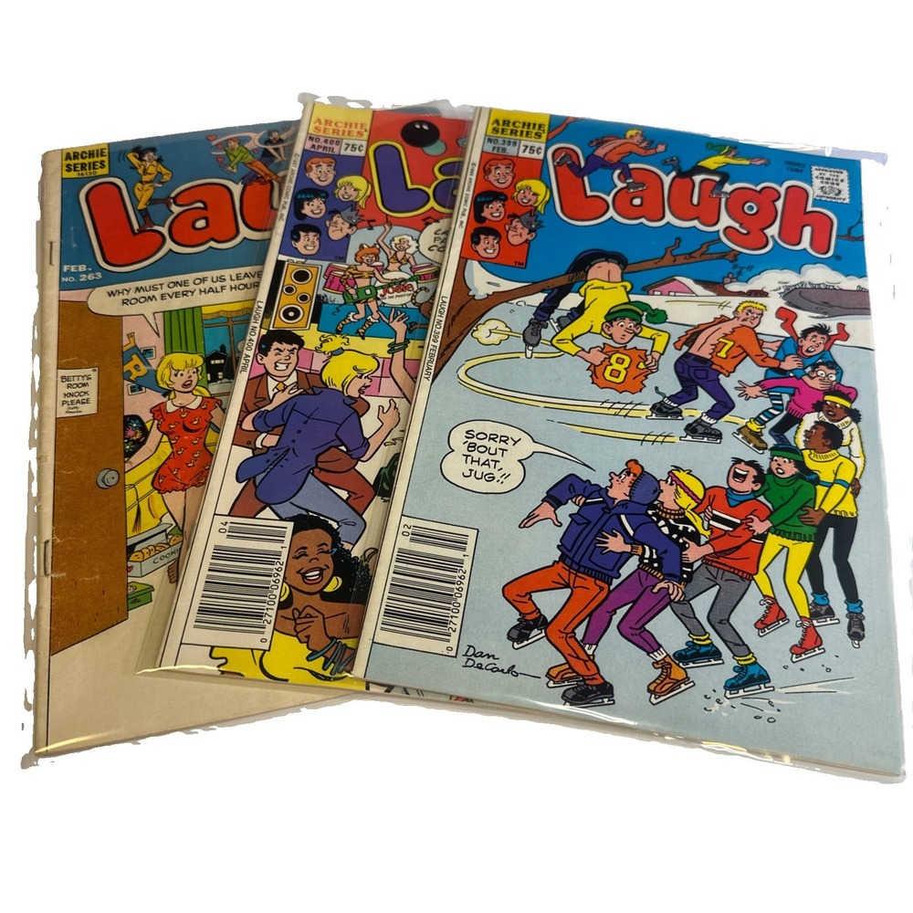 Lot of 3- Archie Series "Laugh" Digest Library 399, 400 and 263